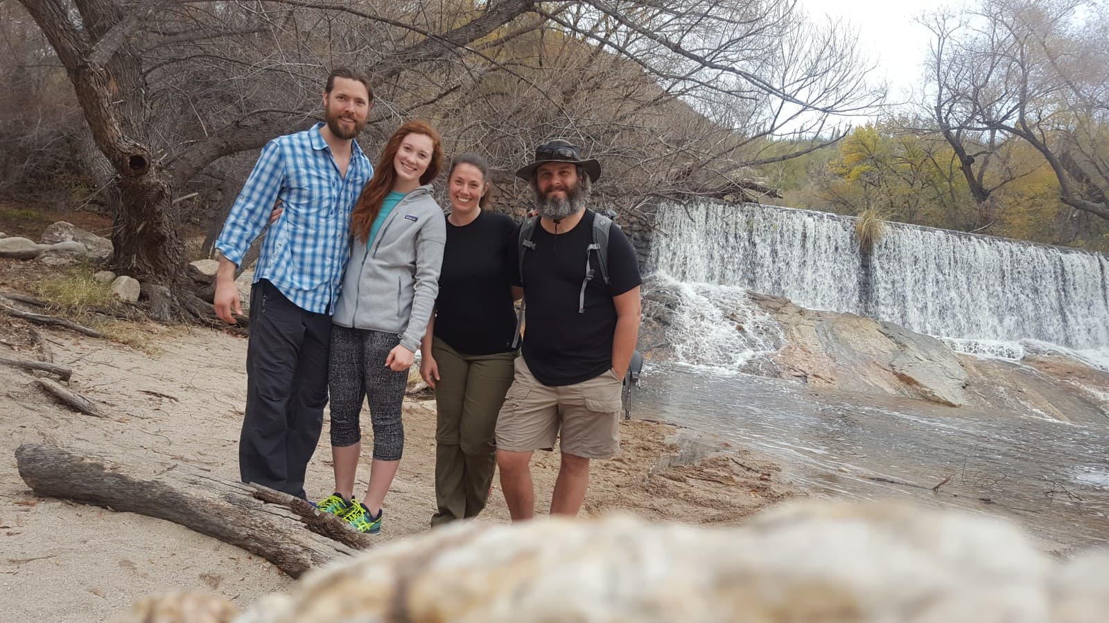 Hiking - Prepared to Get Wet in the Desert